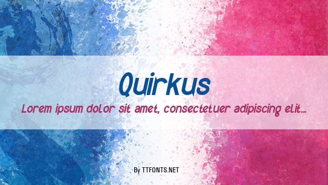 Quirkus example